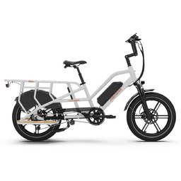 Rower elektryczny Jobobike Transer biały 1 baterie