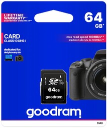Karta pamięci SDXC GOODRAM 64GB S1A0 cl 10