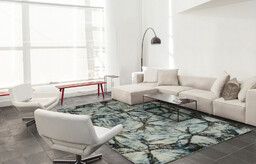 Carpet Decor Dywan ręcznie tkany Ferno Aqua Gold