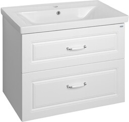 FAVOLO szafka umywalkowa 76,5x60x44,6cm, biały mat FV280 TYLKO
