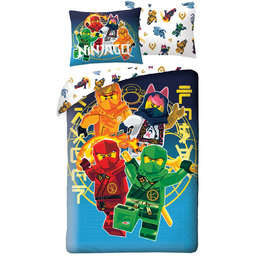 Pościel dziecięca Lego Ninjago 140 x 200cm Halantex
