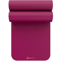 Mata fitness NBR 1cm - amarantowa - 190x60