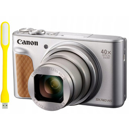 Kompaktowy Aparat Canon Powershot SX740 Hs 4K Srebrny