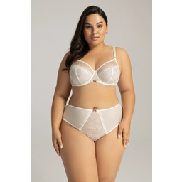 Ava Lingerie Figi 1396 Brazyliany Ecru Ecru XXL