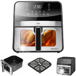 FRYTKOWNICA BEZTŁUSZCZOWA FRYTOWNICA 1800W 6,5L AIR FRYER ELDOM