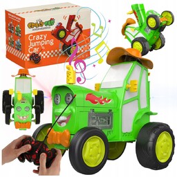 Traktor Zdalnie Sterowany Na Pilota RC Tańczący Świeci