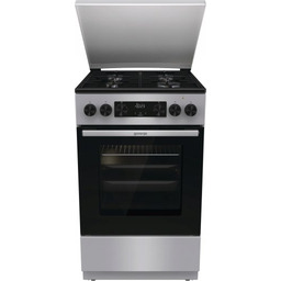 Kuchnia gazowo elektryczna Gorenje GK5C64SH Inox AquaClean 62