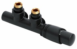 Excellent Volaro 2.0 zestaw zintegrowany termostatyczny 50mm czarny