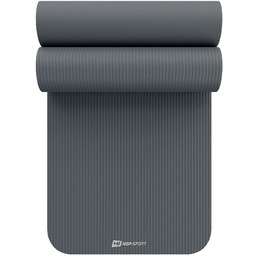 Mata fitness NBR 1cm - szara - 190x60