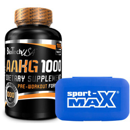 BioTech, Odżywka białkowa, AAKG 1000, 100 tabletek