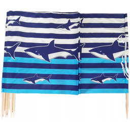 Parawan plażowy 15 metrów wzór 16