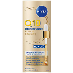 NIVEA Q10 Przeciwzmarszczkowy Ekspert Kolagenu serum naprawcze