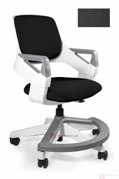 Fotel obrotowy ROOKEE Unique Biały, bl418 Black