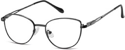 Sunoptic Okulary zerówki oprawki korekcyjne kocie oczy