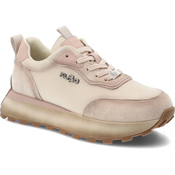 Filippo Sneakersy damskie, skóra naturalna i zamszowa wstawki