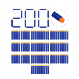 200 STRZAŁEK DO NERF ELITE NABOJE STRZAŁKI