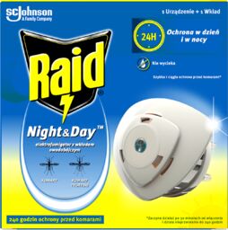 Raid Night & Day, elektrofumigator owadobójczy z wymiennym