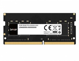 Lexar DDR4 8GB 3200 CL22 SODIMM Czarny Pamięć