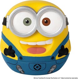 BANDAI, Elektroniczna zabawka Minionki, Squeeze! Minion Bob, 91195,