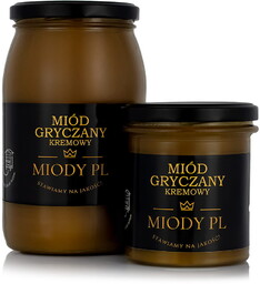 Miód gryczany kremowy