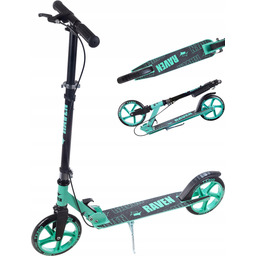 Hulajnoga Raven Straight Mint 200mm z hamulcem