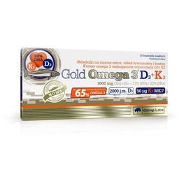 OLIMP LABS Gold Omega 3 D3 + K2