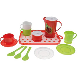 Gowi 454-23 Ladybug Tea Break, 15-częściowy, serwis