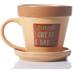 Bokserki prezenty kwitnący tata roślina kubek zabawny prezent