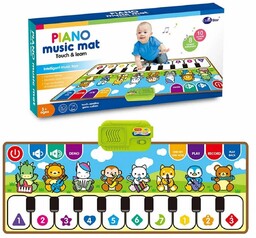 Mata Muzyczna Pianinko Instrumenty do tańczenia Zwierzątka 79