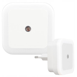 2X Lampka Nocna Led do kontaktu Czujnik Zmierzchu