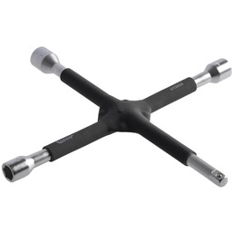 Klucz krzyżakowy do kół krzyżak 1/2 17mm 19mm