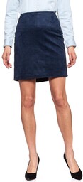 Tom Tailor, Spódniczka damska, Fake Velour Leather Skirt
