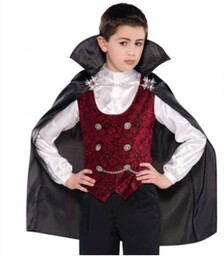 Strój kostium na halloween Wampir drakula dracula 4-6