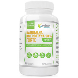 Wish Naturalna Kwercetyna 98% Forte 400 mg, 60
