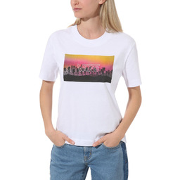 t-shirt damski VANS PHOTOBOMBER White