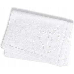 Detexpol Dywanik łazienkowy 50x70 Single biały hotelowy stópki