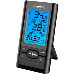 STACJA POGODOWA POGODY METEO z DCF HYUNDAI WS