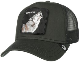 Czapka Lone Wolf Trucker by Goorin Bros., czarny,
