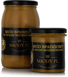 Miód spadziowy ze spadzi modrzewiowej