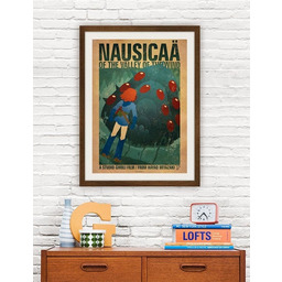 Pakamera Plakat Nausica