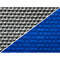 Basen Folia Solarna Gruba 500 Mikronów 3M Srebrno-niebieska