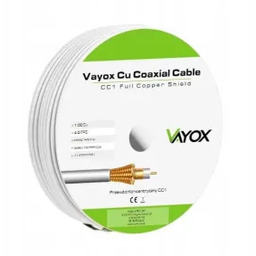Vayox CC1-50 50m Biały Kabel koncentryczny