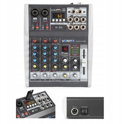 Mikser muzyczny Vonyx K402 – Dsp Usb Bluetooth