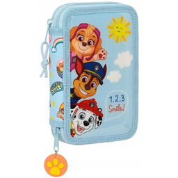 Piórnik Psi Patrol 2 Komory Pisaki Kredki 28