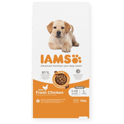 IAMS Advanced Nutrition Puppy Junior Large Breed Chicken