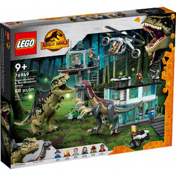 Lego Jurassic World 76949 Atak giganotozaura i terizinozaura