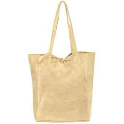 Worek skórzany j. beżowy W18