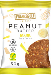 Ciasteczko z pastą orzechową i bananem 50 g,Frank&Oli