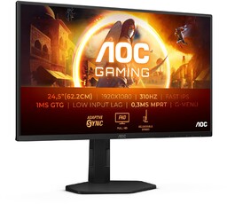 AOC Gaming 25G4SXU - 25-calowy monitor Full HD,