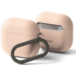 Etui do Apple AirPods 4 Ringke Silicone Pink